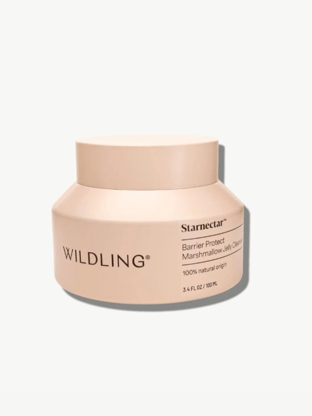 NIB Wildling Starnectar Barrier Protect Marshmallow Jelly Cleanser 3.4 oz
